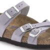 Franca Soft FootbedN Nubukleder Purple Fog