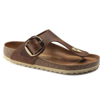 Gizeh Big Buckle Naturleder geölt