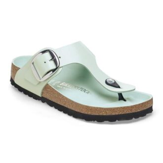 Gizeh Big Buckle Naturleder Lack