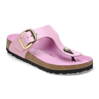 Gizeh Big Buckle Naturleder Lack