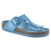 Gizeh Big Buckle Naturleder Lack