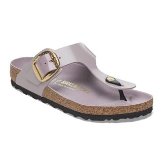 Gizeh Big Buckle Naturleder Lack