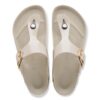 Gizeh Big Buckle Naturleder Lack