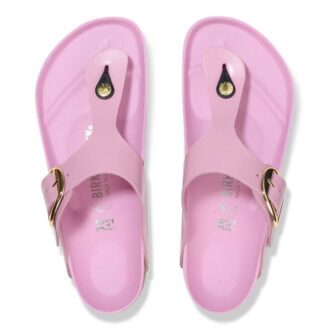 Gizeh Big Buckle Naturleder Lack