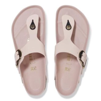 Gizeh Big Buckle Naturleder Lack