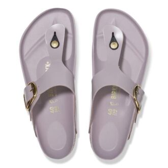Gizeh Big Buckle Naturleder Lack