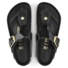 Gizeh Big Buckle Naturleder Lack