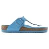 Gizeh Big Buckle Naturleder Lack
