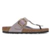 Gizeh Big Buckle Naturleder Lack