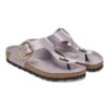 Gizeh Big Buckle Naturleder Lack