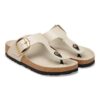 Gizeh Big Buckle Naturleder Lack