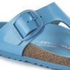 Gizeh Big Buckle Naturleder Lack