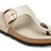 Gizeh Big Buckle Naturleder Lack