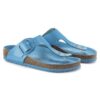 Gizeh Big Buckle Naturleder Lack