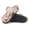 Gizeh Big Buckle Naturleder Lack