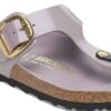 Gizeh Big Buckle Naturleder Lack