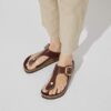 Gizeh Big Buckle Naturleder Lack Hochglanz Schokoladenbraun Gizeh Big Buckle Naturleder Lack Hochglanz Schokoladenbraun