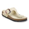Gizeh Big Buckle Naturleder Nubuk