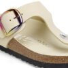Gizeh Big Buckle Naturleder Nubuk