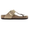 Gizeh Big Buckle Nubukleder