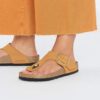 Gizeh Big Buckle Nubukleder