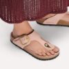 Gizeh Big Buckle Nubukleder