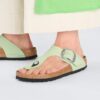 Gizeh Big Buckle Nubukleder