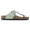 Gizeh Big Buckle Nubukleder Matcha Gizeh Big Buckle Nubukleder Matcha