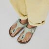 Gizeh Big Buckle Nubukleder Matcha Gizeh Big Buckle Nubukleder Matcha