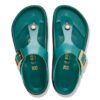 Gizeh Droplet Buckle Naturleder Lack