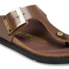 Gizeh Droplet Buckle Naturleder Lack