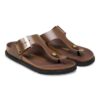 Gizeh Droplet Buckle Naturleder Lack