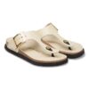 Gizeh Droplet Buckle Naturleder Lack