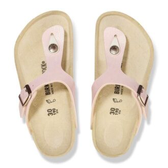 Gizeh Kids Bs Birko-Flor geprägt, glänzend, Hellrosa