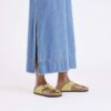 Gizeh-Nieten Wildleder Ocker Gizeh-Nieten Wildleder Ocker