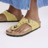 Gizeh-Nieten Wildleder Ocker Gizeh-Nieten Wildleder Ocker