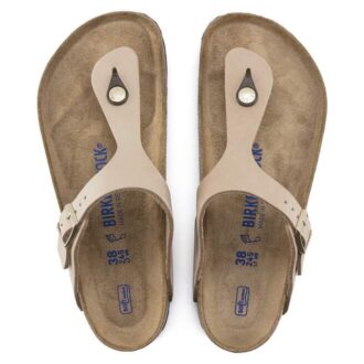Gizeh Soft Footbed Nubukleder Gizeh Soft Footbed Nubukleder