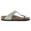 Gizeh Soft Footbed Nubukleder Matcha Gizeh Soft Footbed Nubukleder Matcha