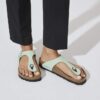 Gizeh Soft Footbed Nubukleder Matcha Gizeh Soft Footbed Nubukleder Matcha