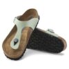 Gizeh Soft Footbed Nubukleder Matcha Gizeh Soft Footbed Nubukleder Matcha