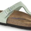 Gizeh Soft Footbed Nubukleder Matcha Gizeh Soft Footbed Nubukleder Matcha