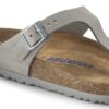 Gizeh Soft Footbed Nubukleder Taubengrau Gizeh Soft Footbed Nubukleder Taubengrau