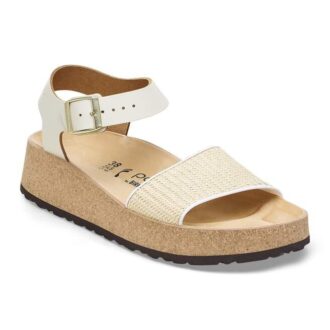 Glenda Raffia Naturleder Synthetik