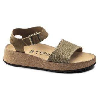 Glenda Wildleder-Textil Faded Khaki