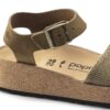 Glenda Wildleder-Textil Faded Khaki