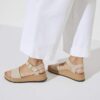Glenda Wildleder-Textil Sandcastle
