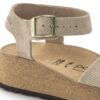 Glenda Wildleder-Textil Sandcastle