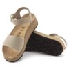 Glenda Wildleder-Textil Sandcastle