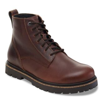 Highwood Lace Mid Herren Leder Schokoladenbraun