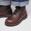 Highwood Lace Mid Herren Leder Schokoladenbraun Highwood Lace Mid Herren Leder Schokoladenbraun